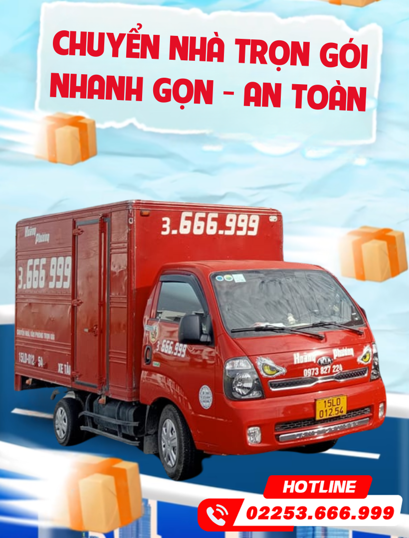 Chuyển nhà Hoàng Phương: Dịch vụ chuyên sâu, Chuyển đâu cũng gọn
